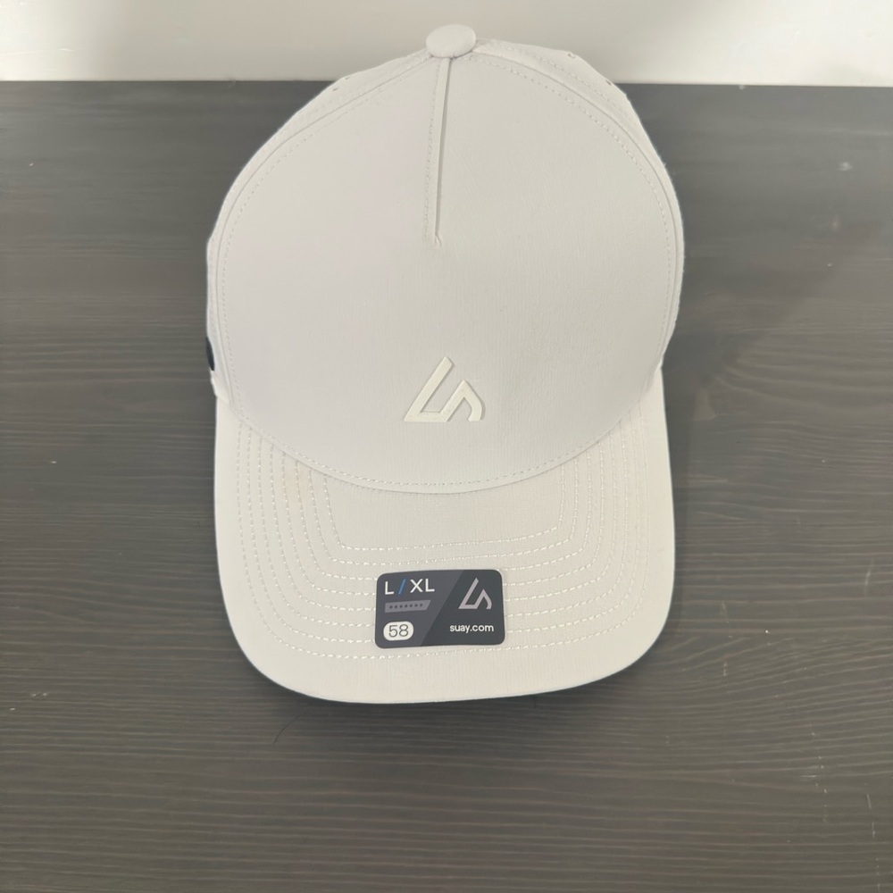 Saxx White Baseball Cap
